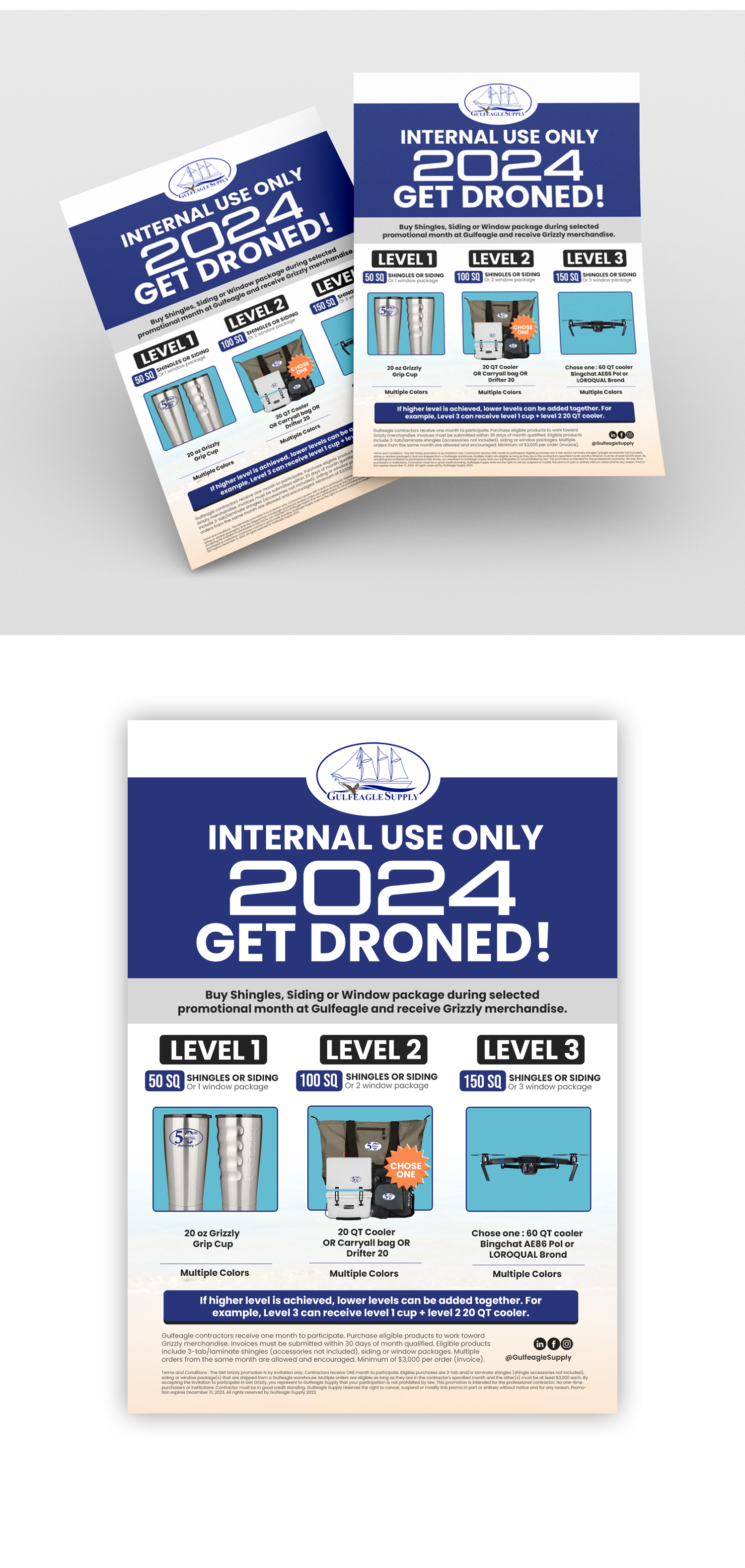 Flyer Design by debdesign for gulf eagle company | Design #32058479