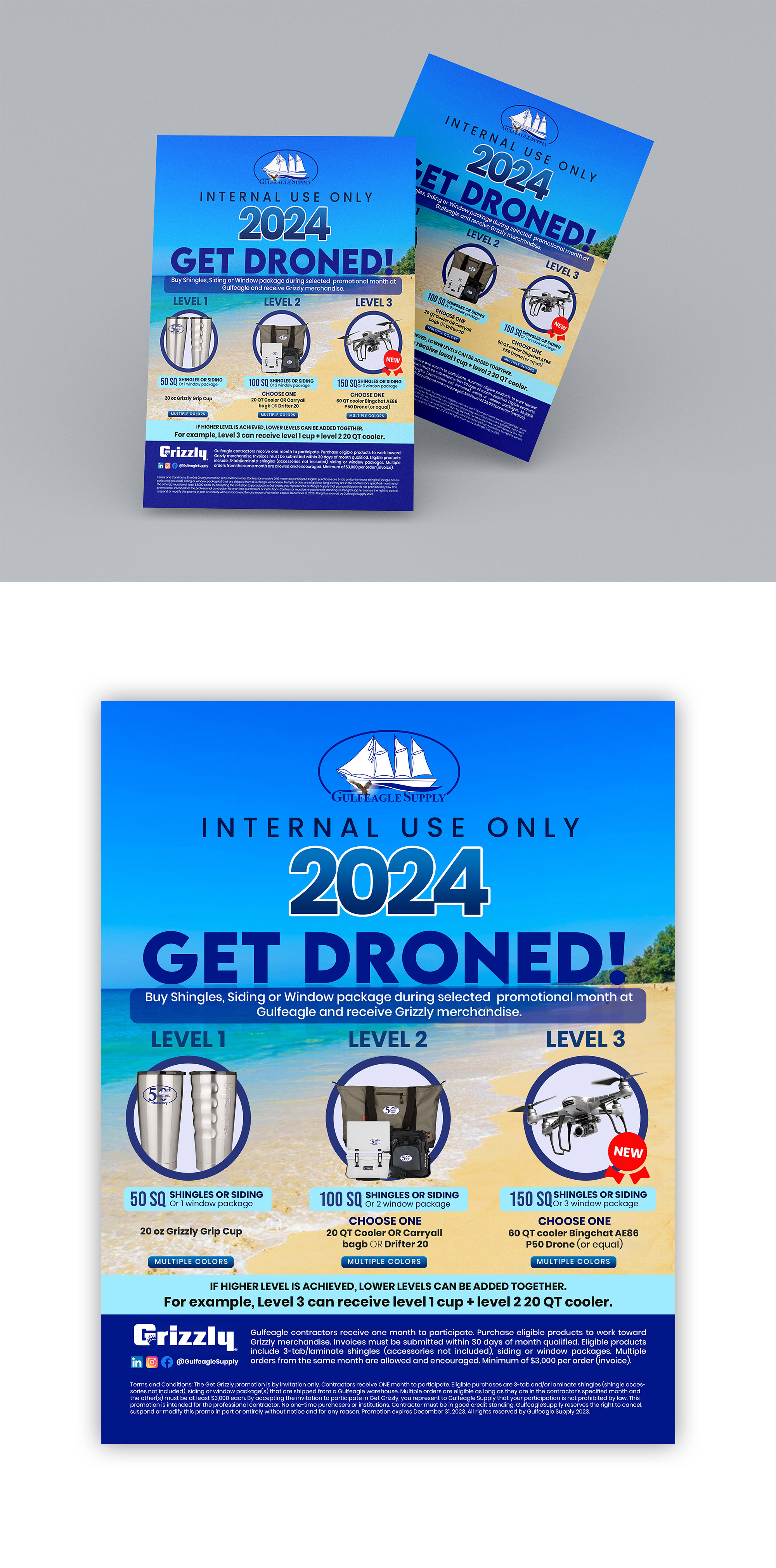 Design de Flyer par debdesign pour gulf eagle company | Design #32059868