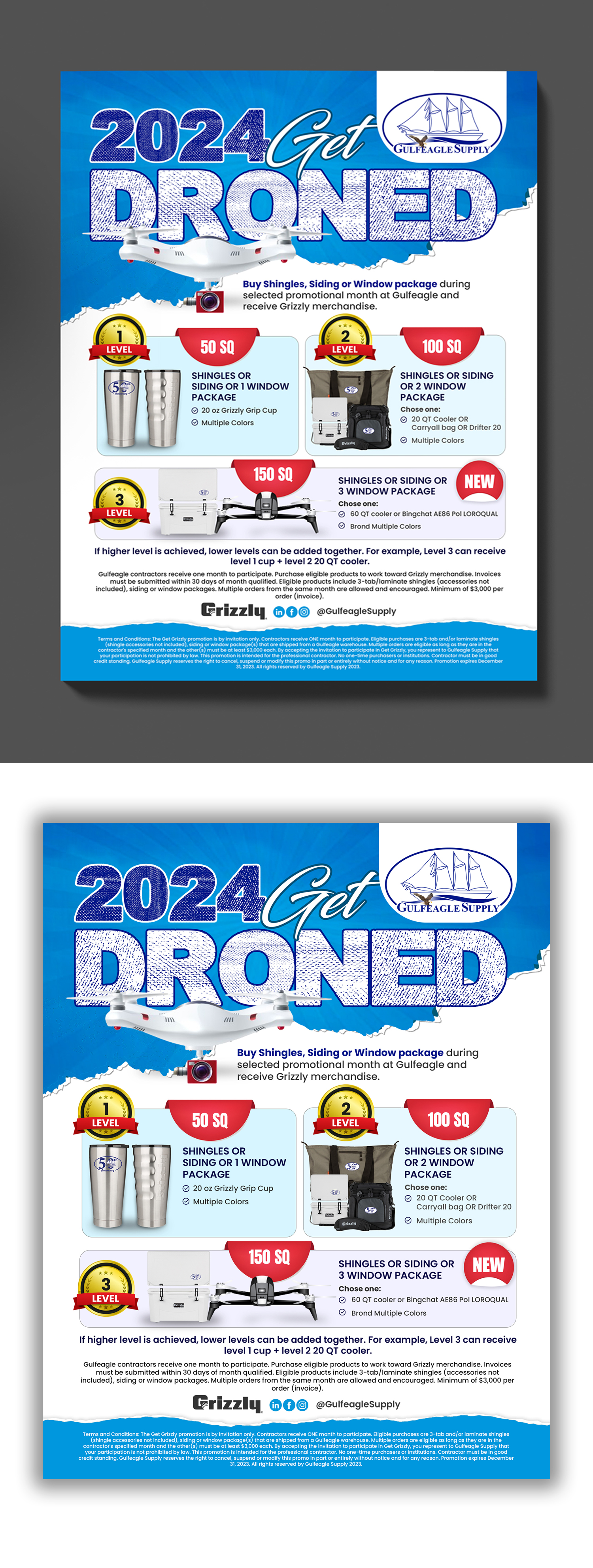 Design de Flyer par debdesign pour gulf eagle company | Design #32099758