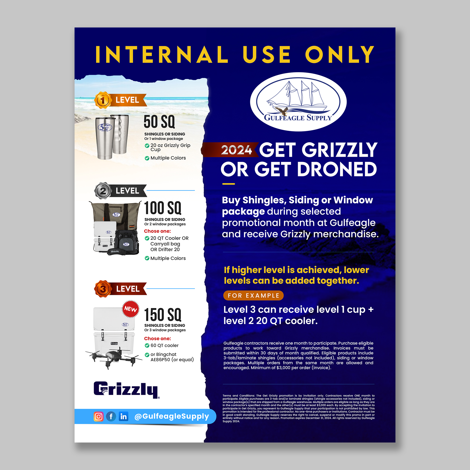 Diseño de Flyer por debdesign para gulf eagle company | Diseño #32193158