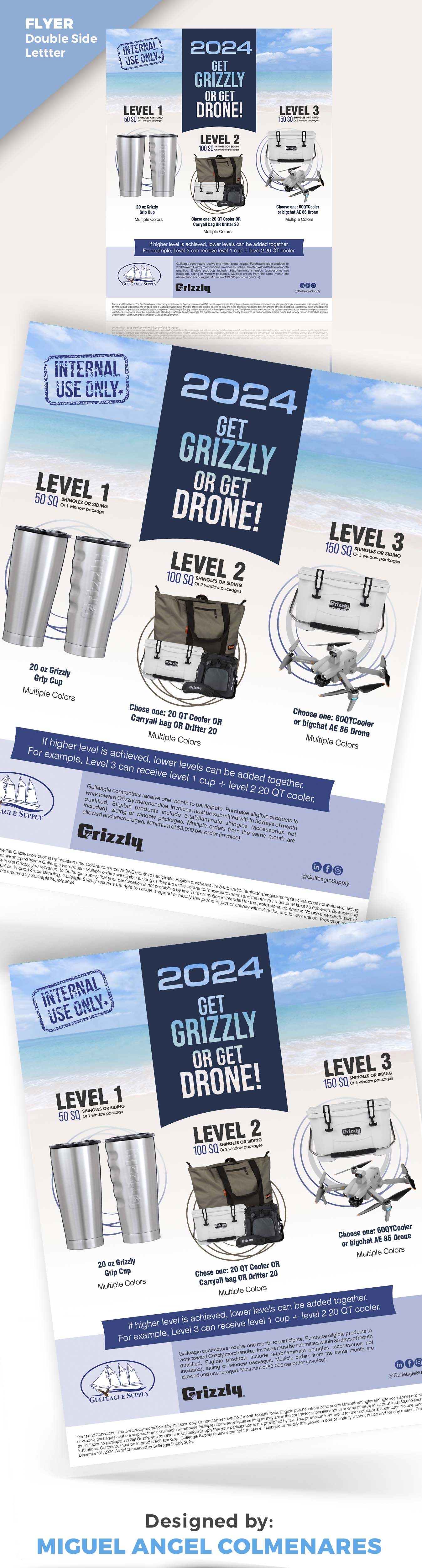 Diseño de Flyer por angelcolmenares3 para gulf eagle company | Diseño #32102360