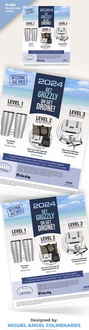 Diseño de Flyer por angelcolmenares3 para gulf eagle company | Diseño: #32102360