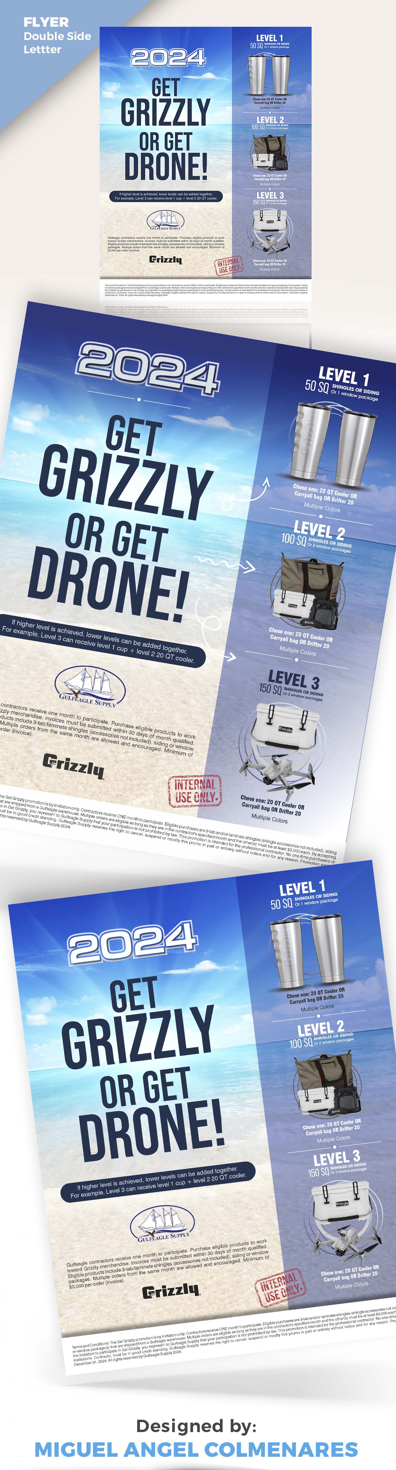 Design de Flyer par angelcolmenares3 pour gulf eagle company | Design #32103272