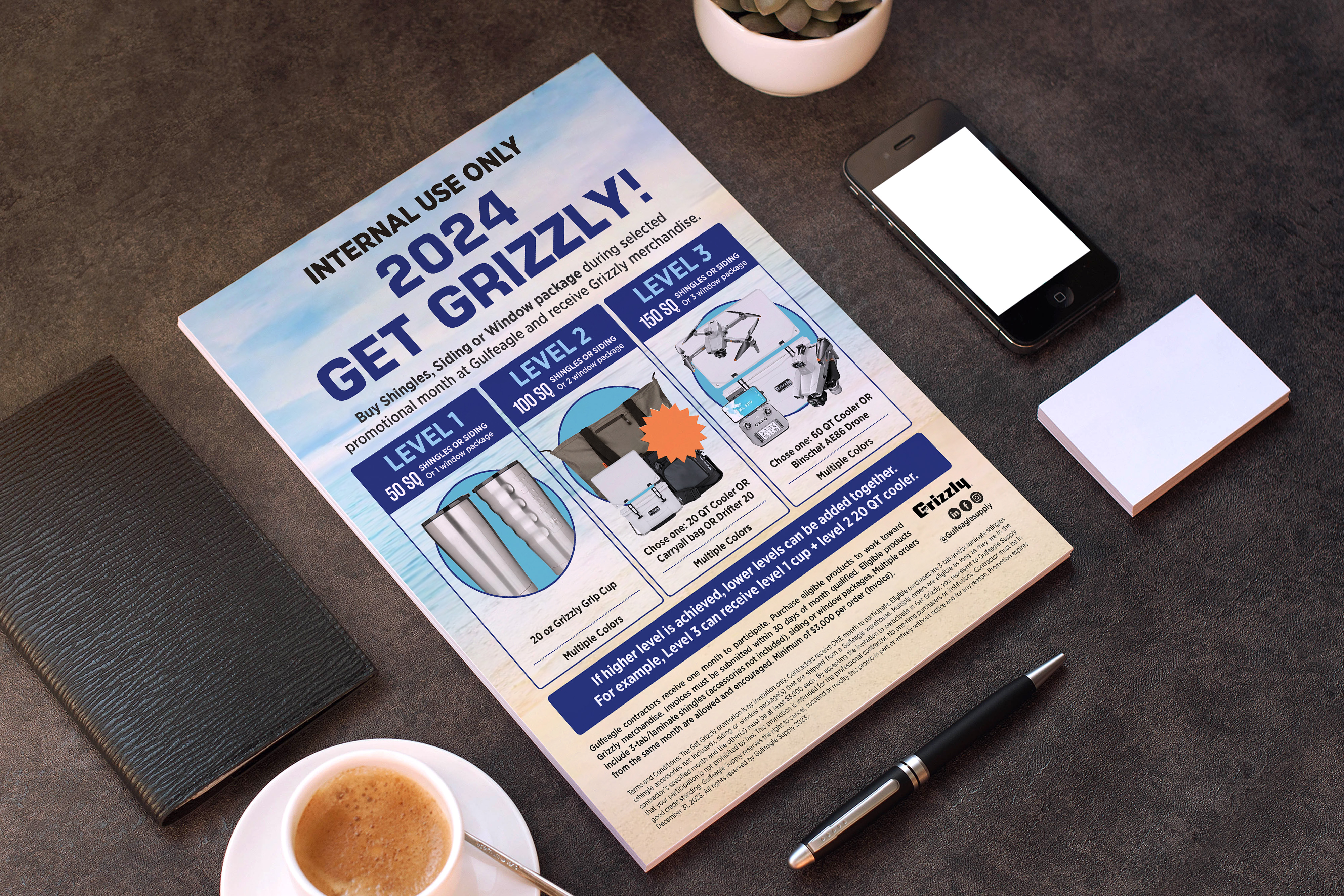 Design de Flyer par GraphicsGuru pour gulf eagle company | Design #32055375