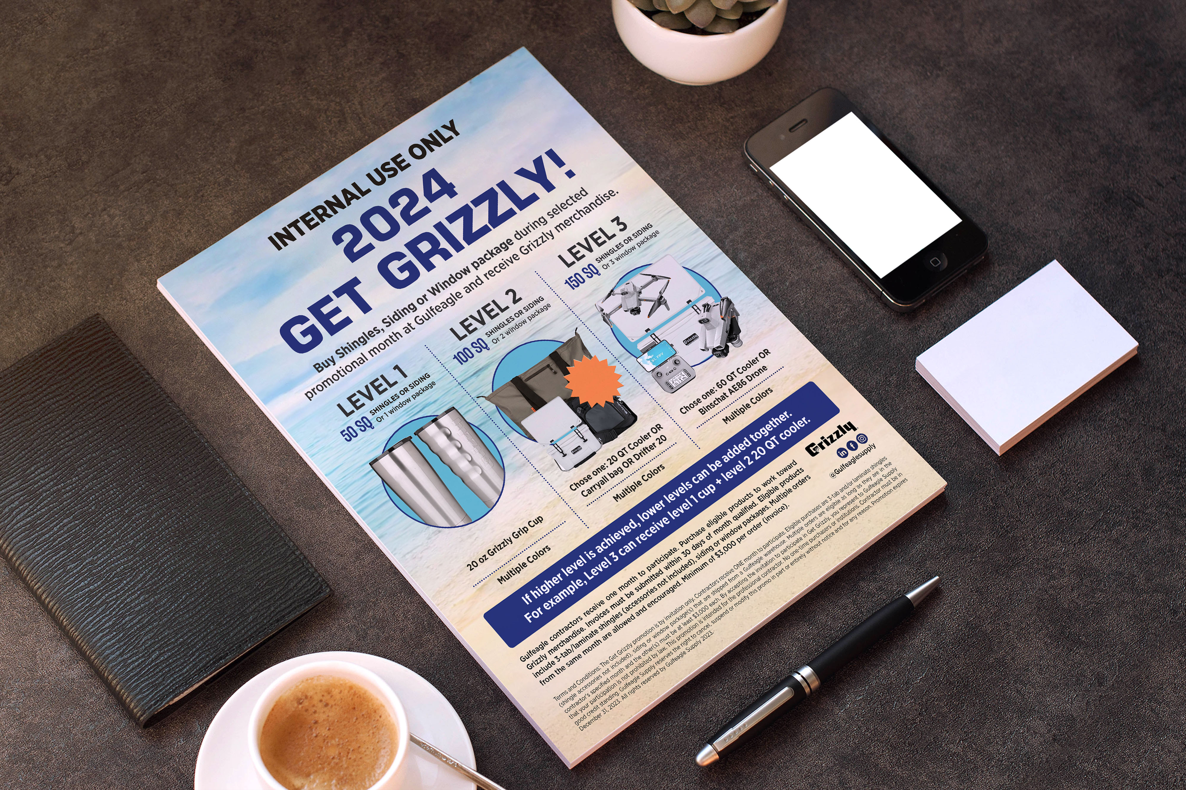 Design de Flyer par GraphicsGuru pour gulf eagle company | Design #32060322