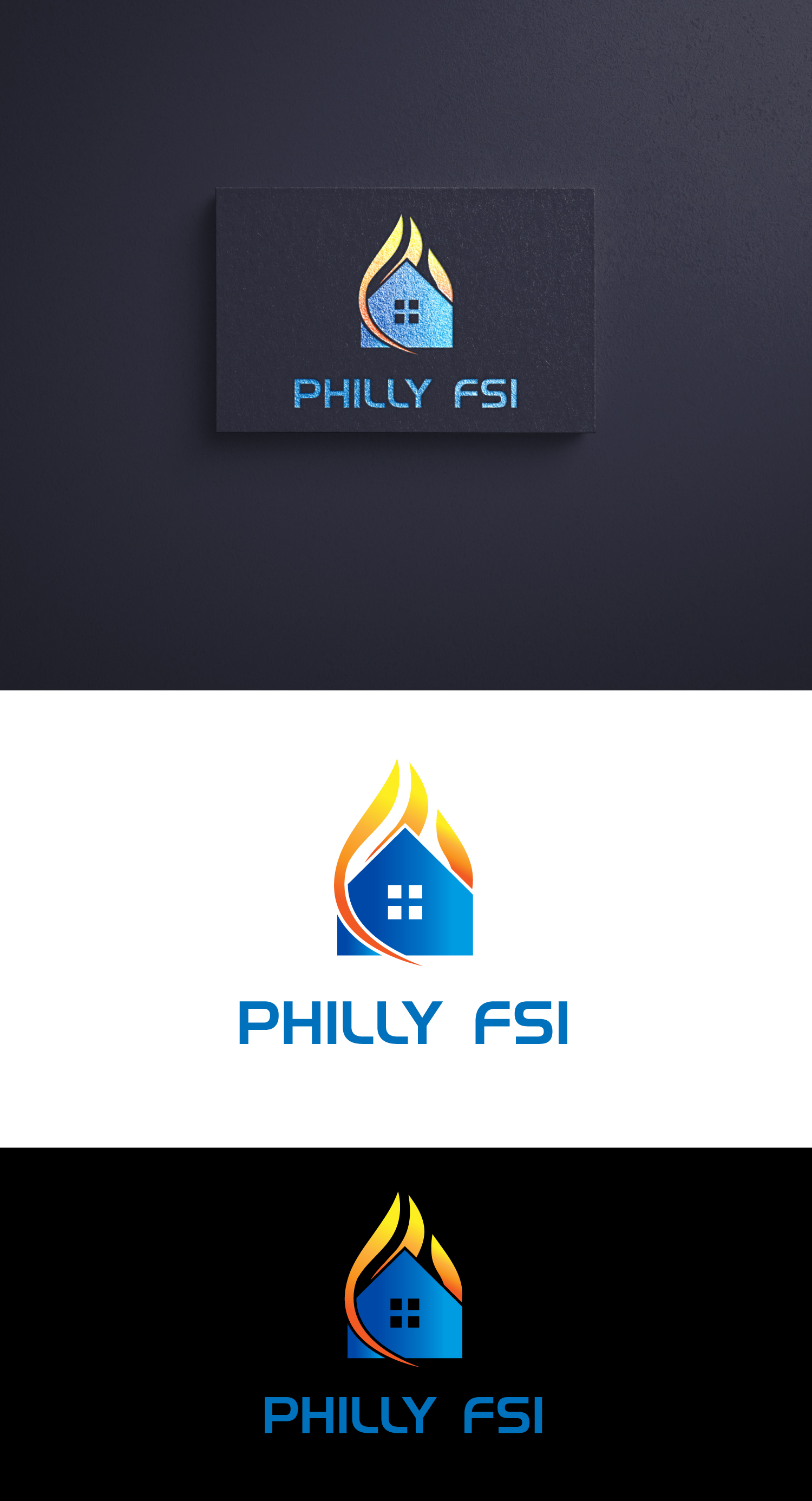 Logo Design by 100%design for Philadelphia Firestop and Insulation LLC | Design #32059448