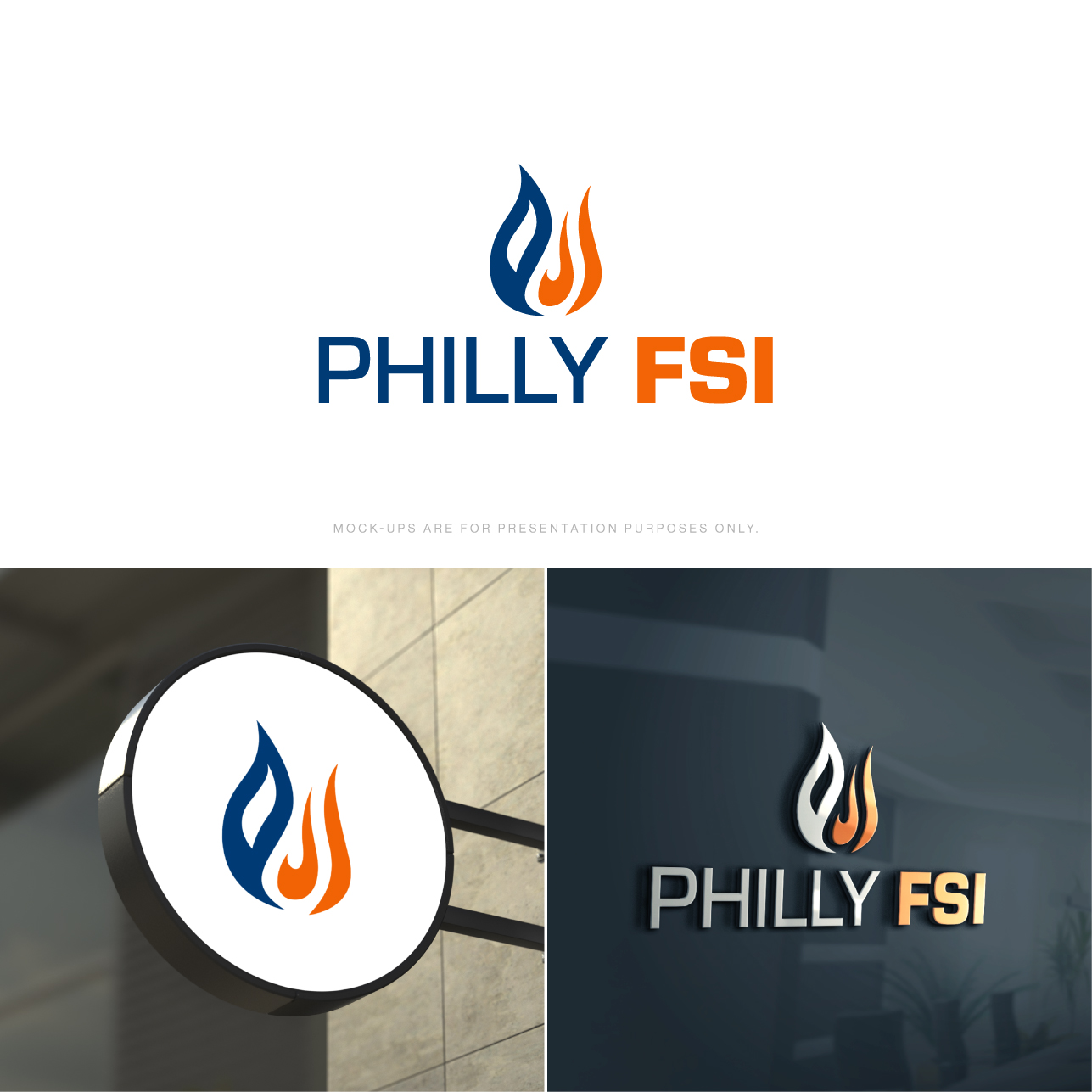 Logo Design by The Lion Studios for Philadelphia Firestop and Insulation LLC | Design #32059083
