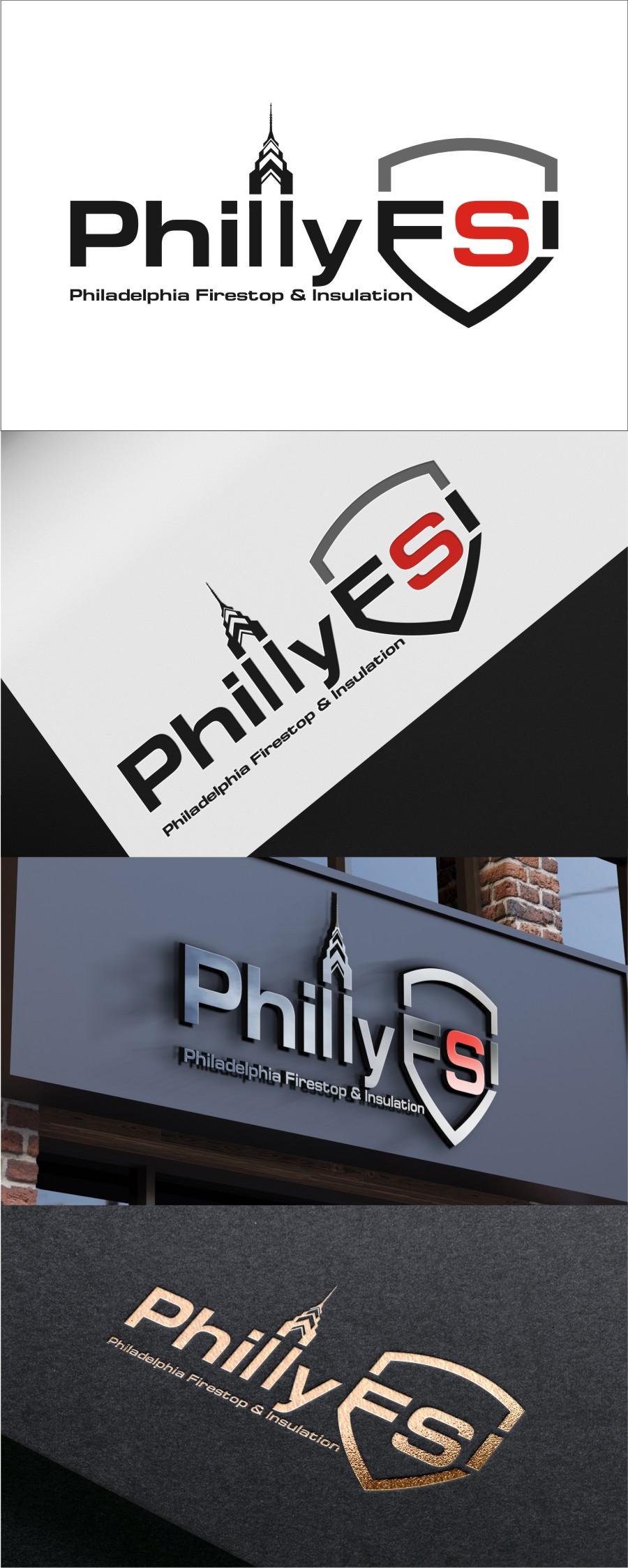 Design de Logo par Soul Light pour Philadelphia Firestop and Insulation LLC | Design : #32103322