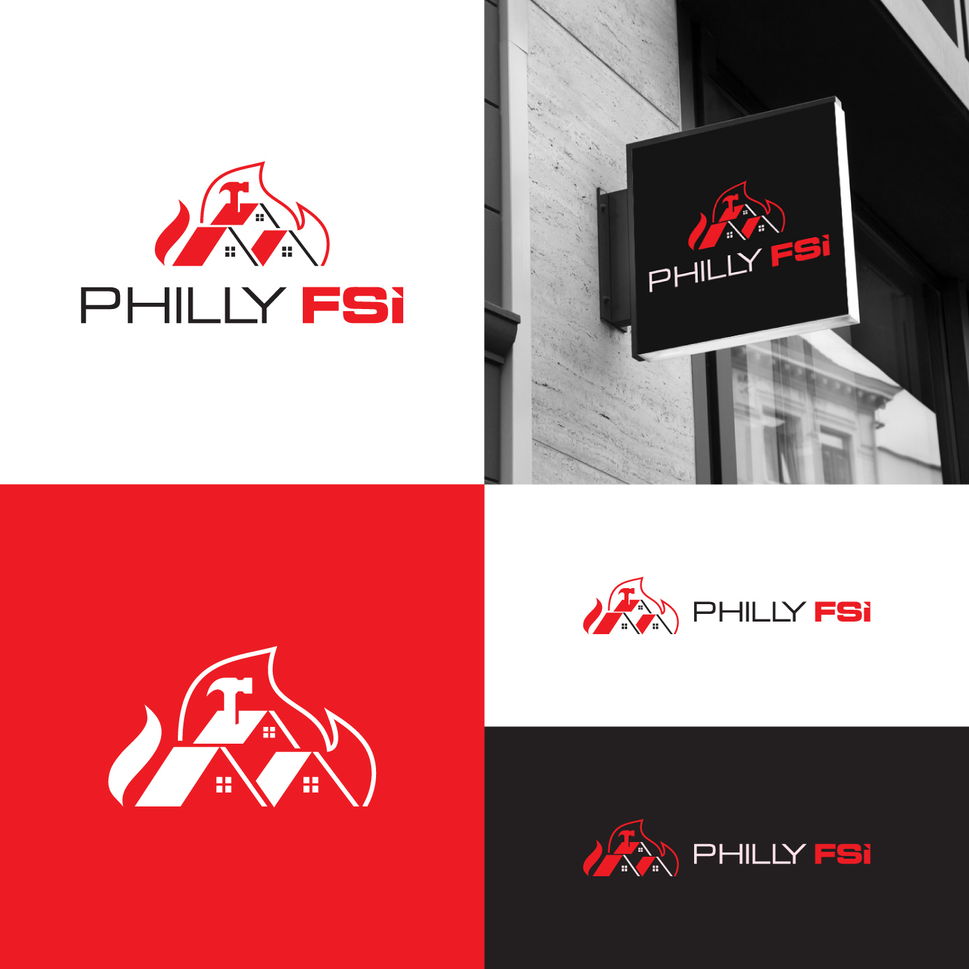 Logo Design by Radsky17 for Philadelphia Firestop and Insulation LLC | Design #32065990