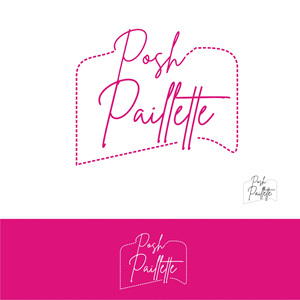 Logo-Design von Falguni für Posh Paillette | Design: #32079768