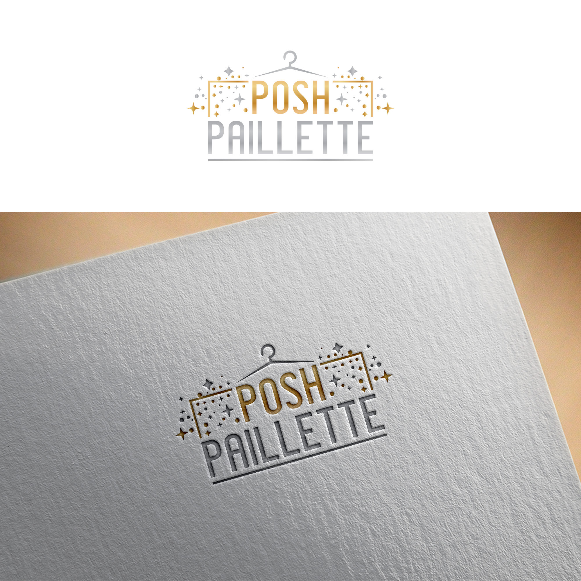 Logo-Design von RA-bica für Posh Paillette | Design #32073528