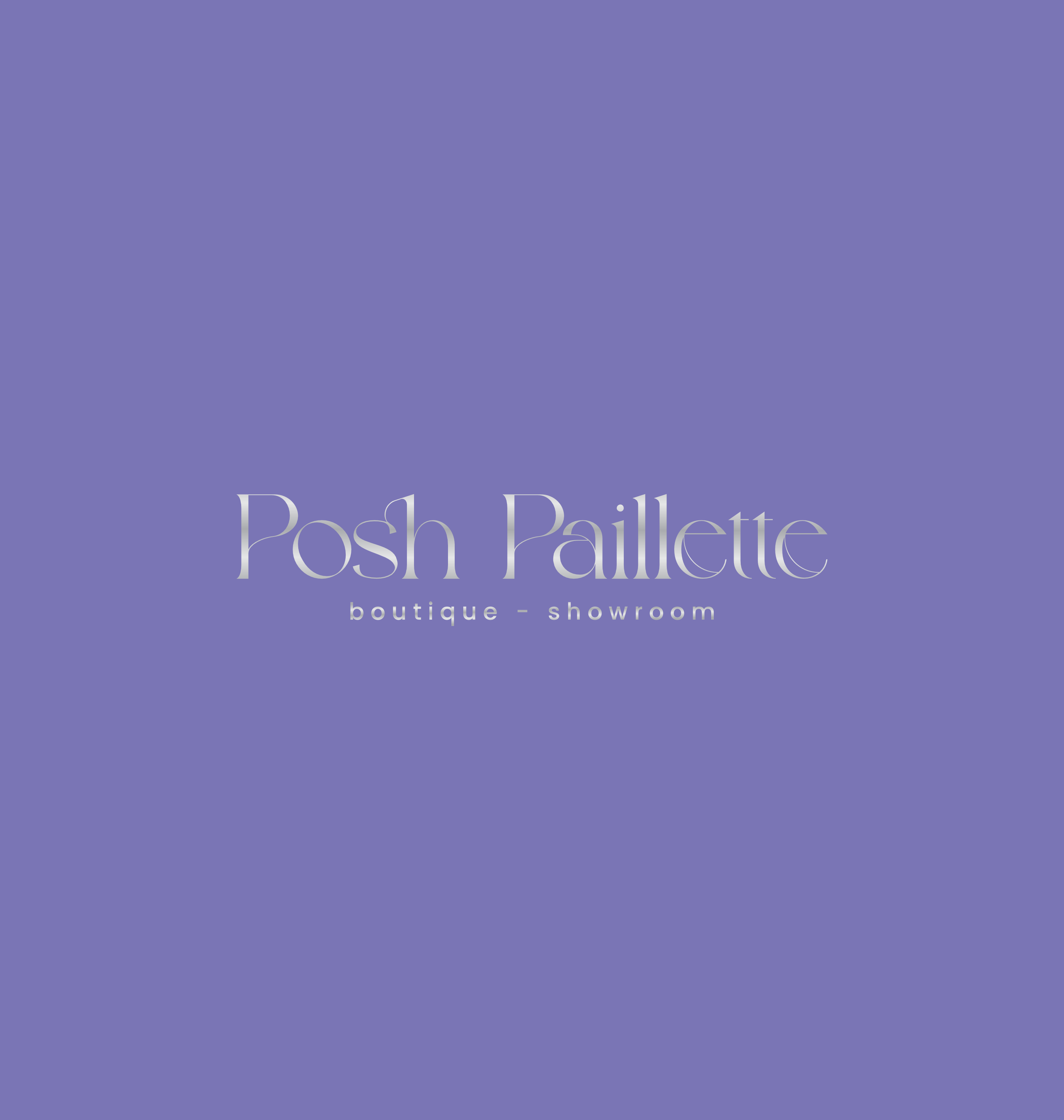 Logo Design by saesean for Posh Paillette | Design #32065742