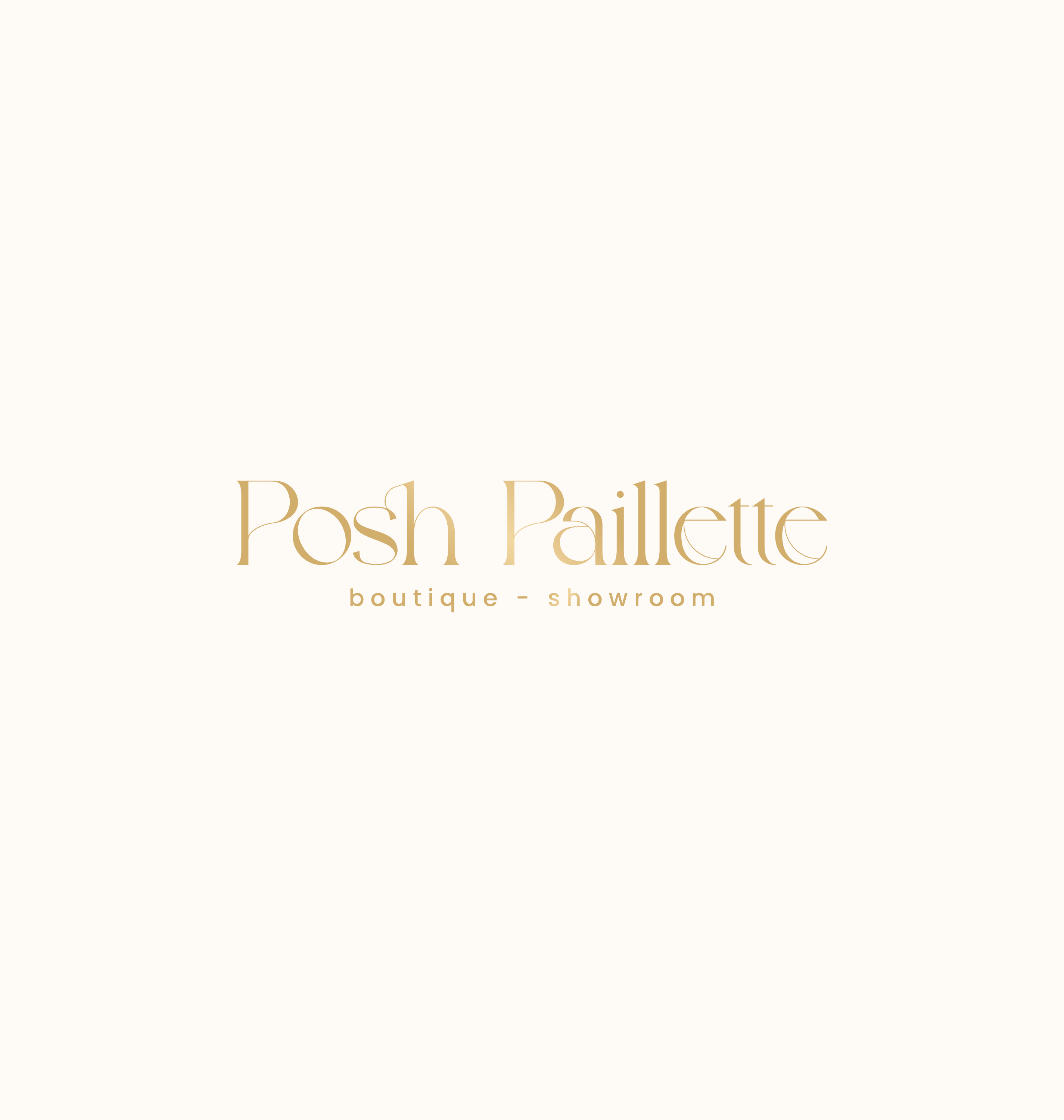 Logo Design by saesean for Posh Paillette | Design #32065743