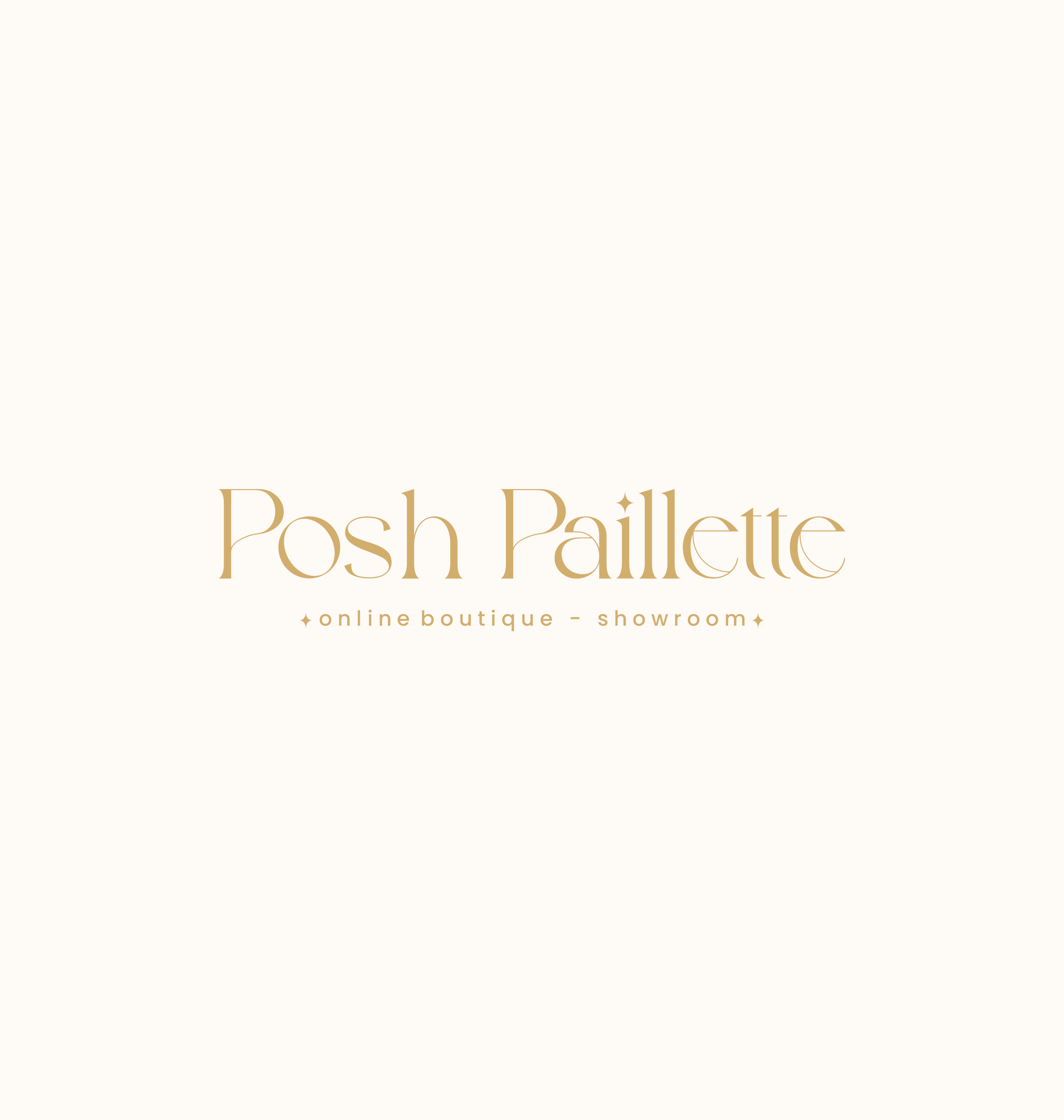 Logo Design by saesean for Posh Paillette | Design #32070395
