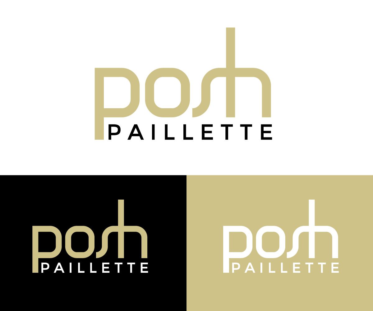 Logo Design by RaKu 2 for Posh Paillette | Design #32087040