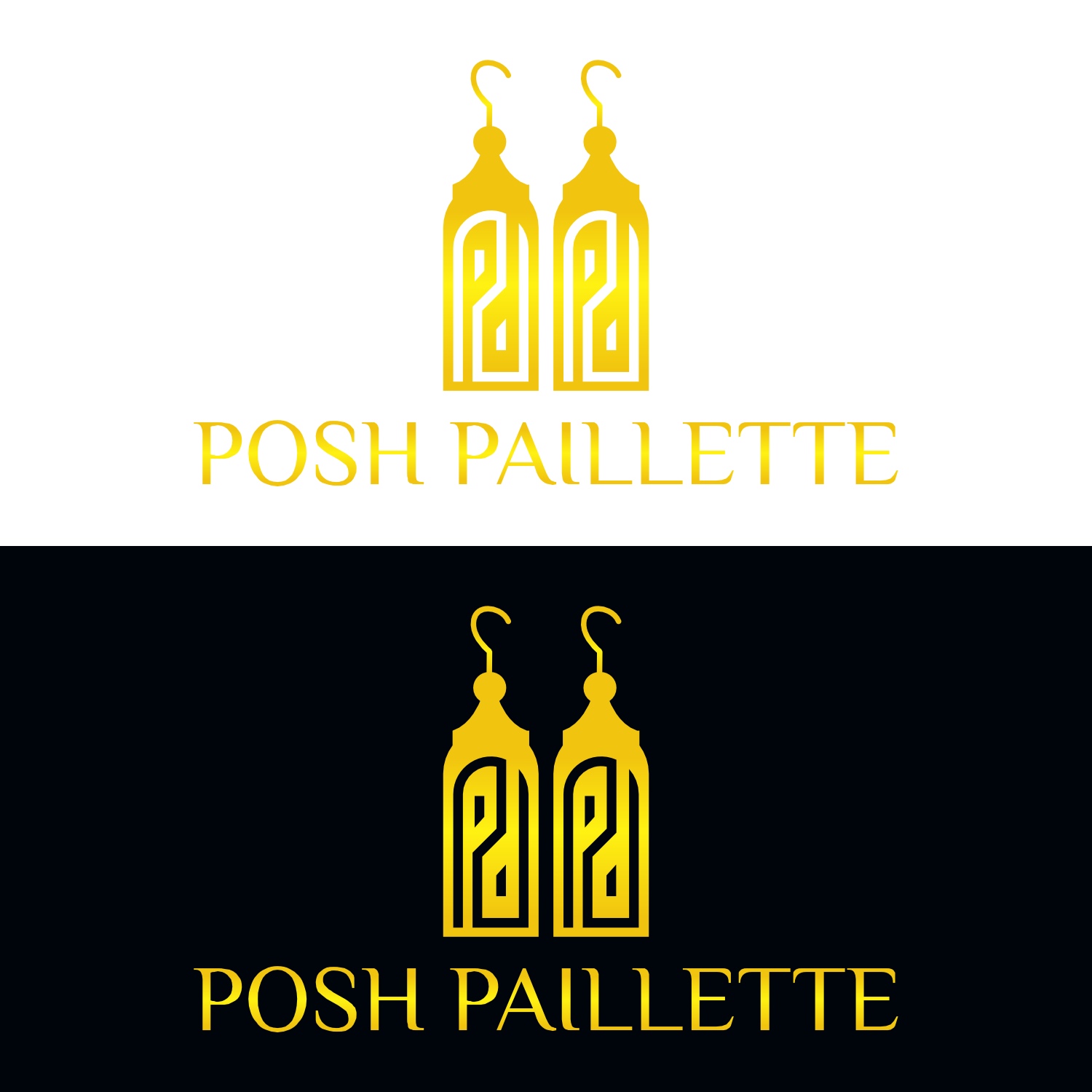 Logo Design by cah awu for Posh Paillette | Design #32056622