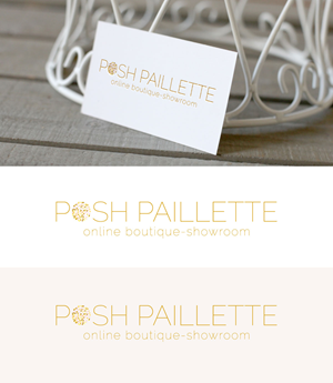 Logo Design by Nurjahan71 for Posh Paillette | Design #32069743