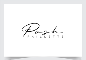 Logo Design by Rahmina for Posh Paillette | Design: #32087369