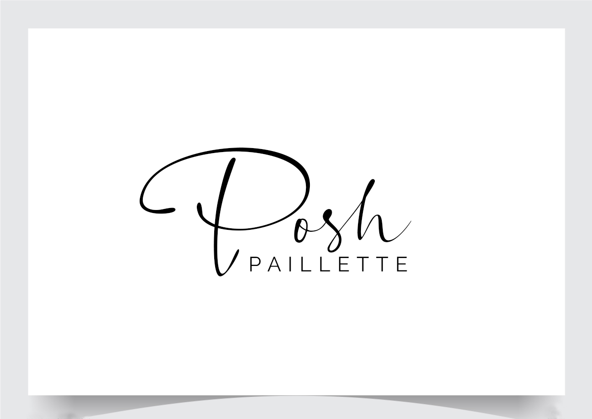 Logo Design by Rahmina for Posh Paillette | Design #32087620