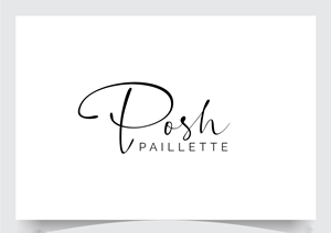 Logo Design by Rahmina for Posh Paillette | Design: #32087620
