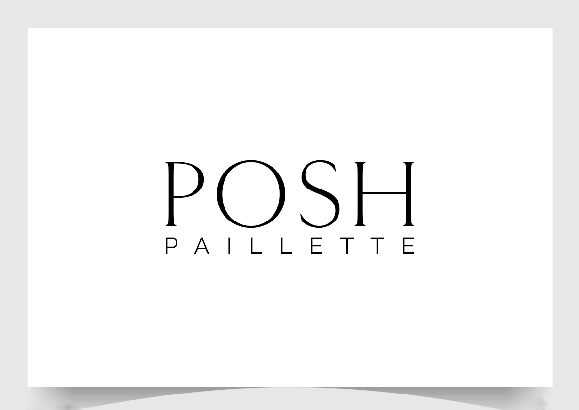 Logo Design by Rahmina for Posh Paillette | Design #32087621