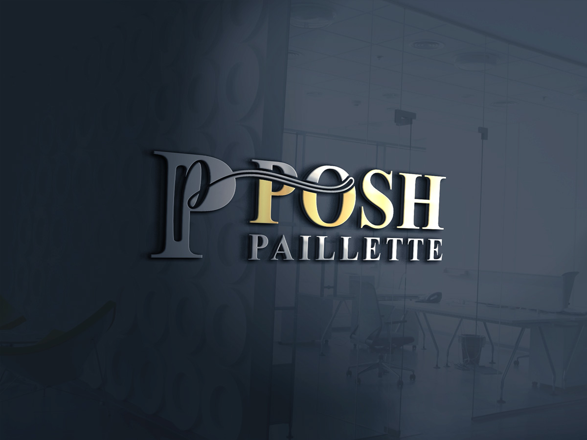 Logo Design by Logo Doctor for Posh Paillette | Design #32076230