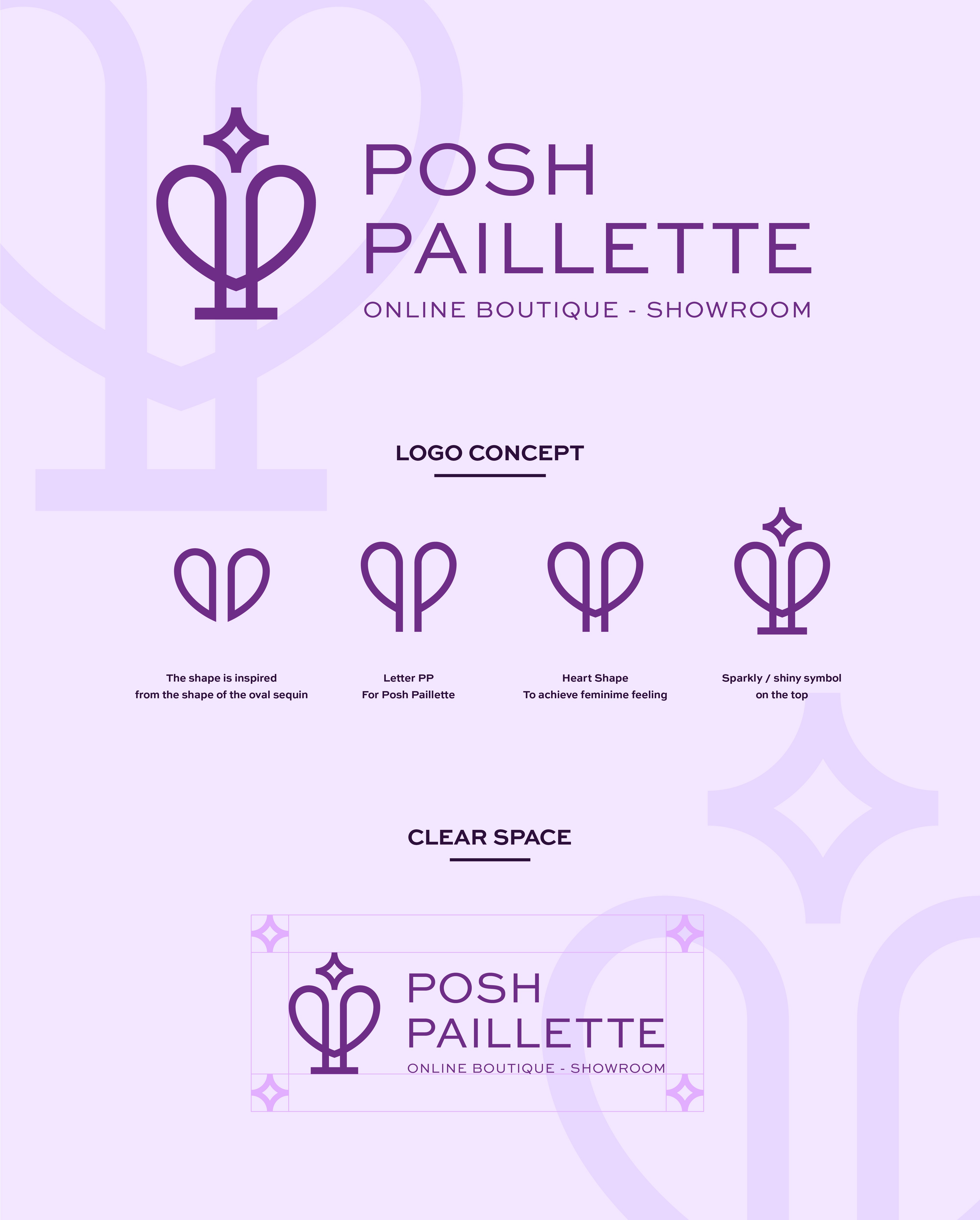 Logo-Design von AsrSTD für Posh Paillette | Design #32076441