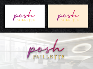 Logo-Design von ArtSamurai für Posh Paillette | Design: #32065284