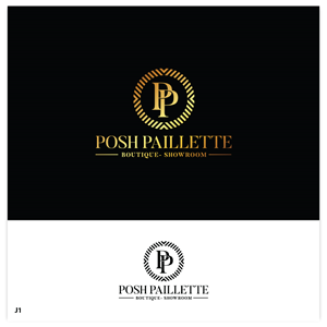 Logo-Design von Sujit Banerjee für Posh Paillette | Design: #32059780