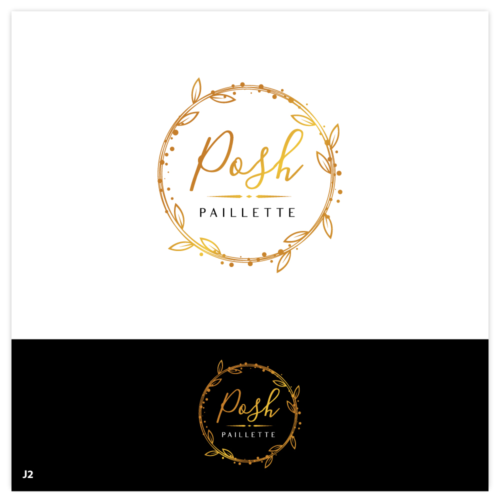 Logo Design by Sujit Banerjee for Posh Paillette | Design #32059781