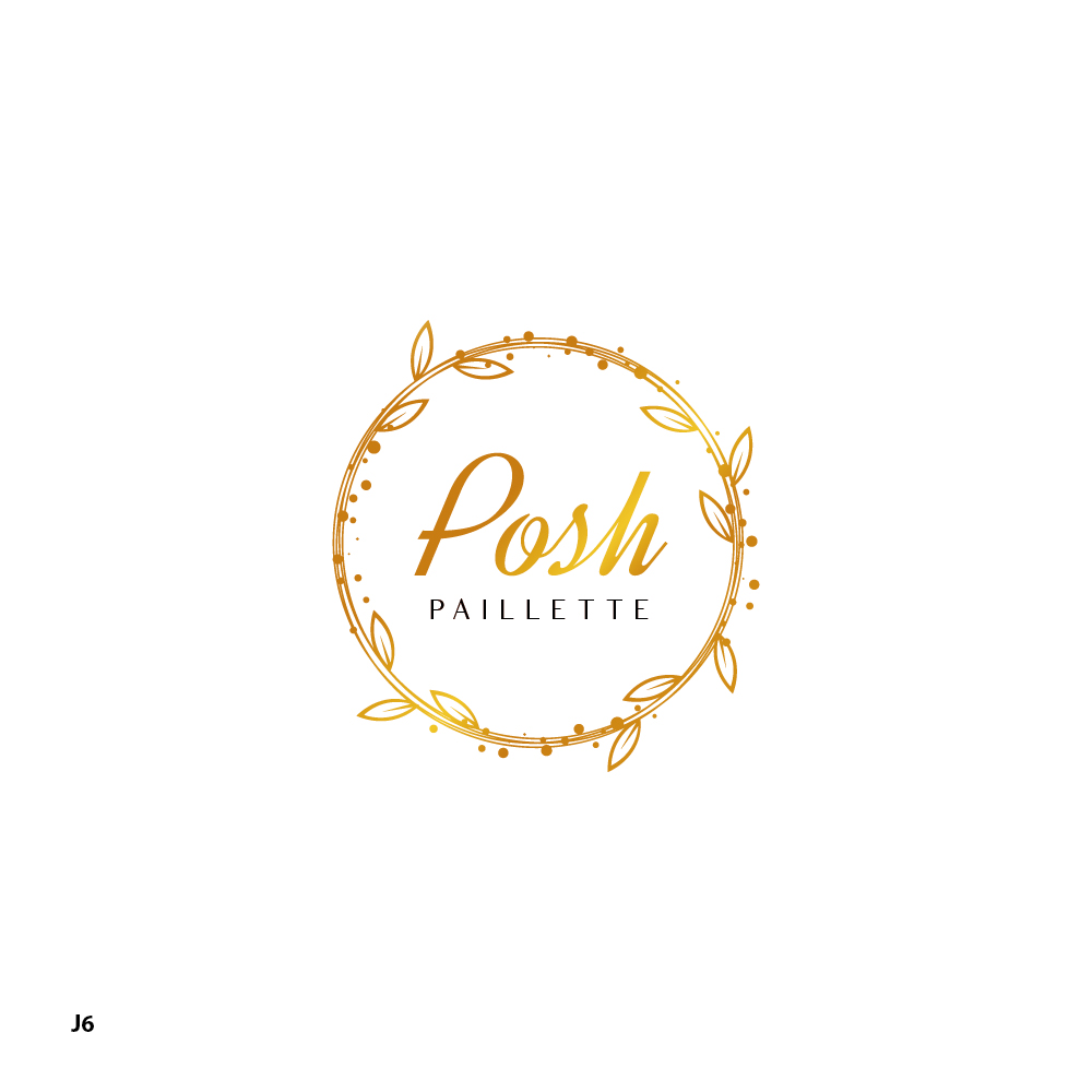 Logo Design by Sujit Banerjee for Posh Paillette | Design #32066387
