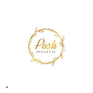 Logo-Design von Sujit Banerjee für Posh Paillette | Design: #32066387