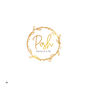 Logo-Design von Sujit Banerjee für Posh Paillette | Design: #32066388