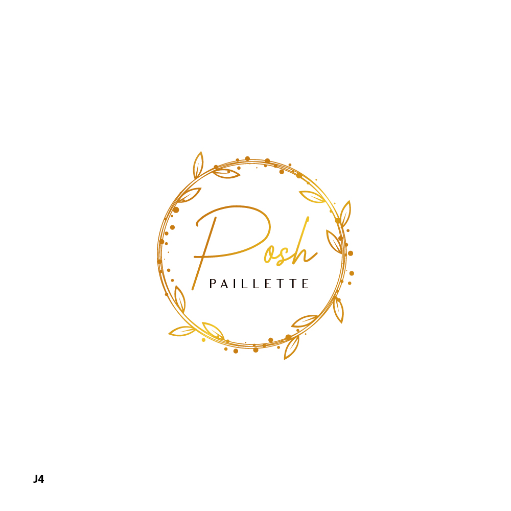 Logo Design by Sujit Banerjee for Posh Paillette | Design #32066389