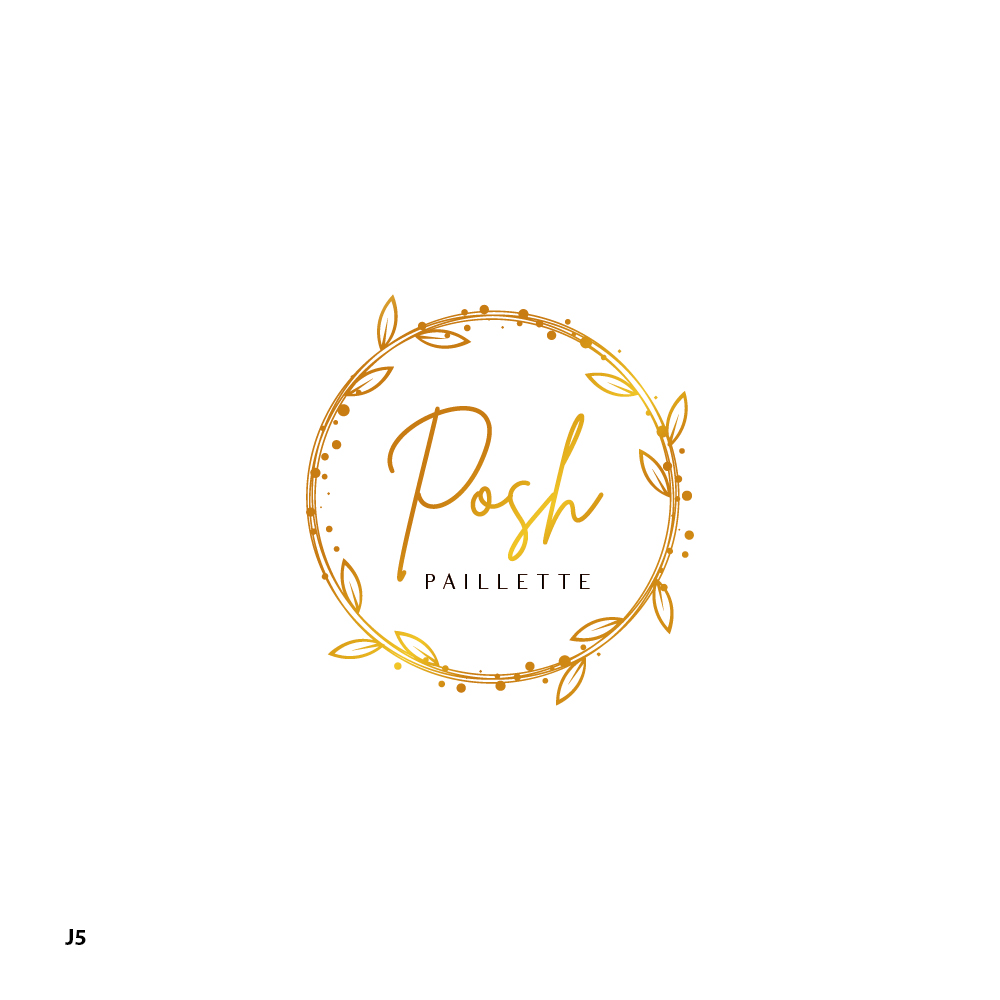 Logo-Design von Sujit Banerjee für Posh Paillette | Design #32066391