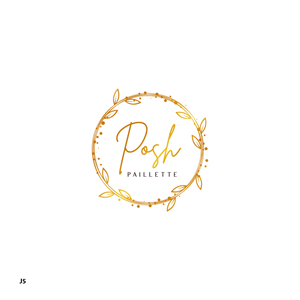 Logo-Design von Sujit Banerjee für Posh Paillette | Design: #32066391
