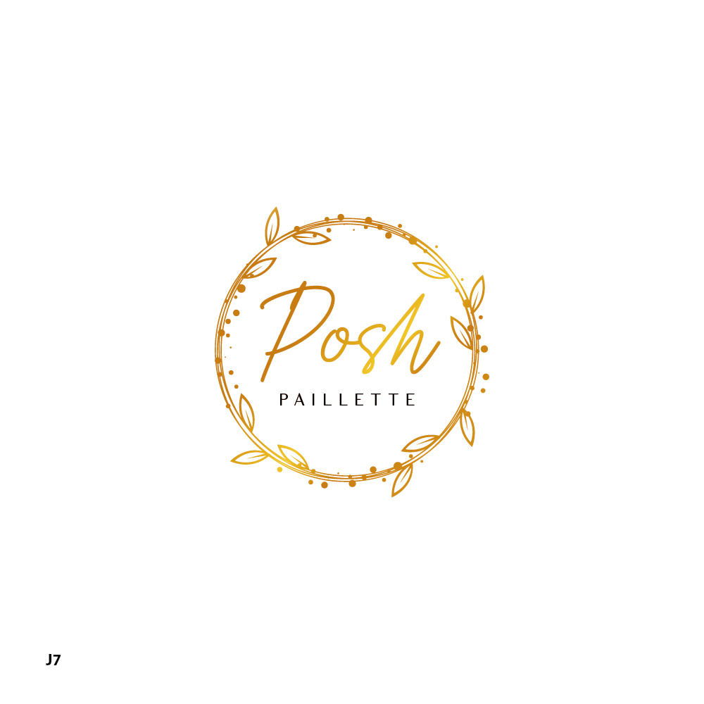 Logo Design by Sujit Banerjee for Posh Paillette | Design #32066392