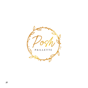 Logo-Design von Sujit Banerjee für Posh Paillette | Design: #32066392