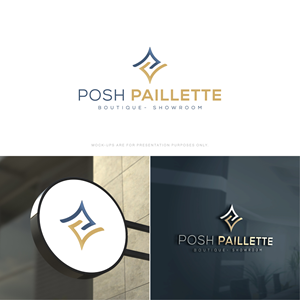 Logo-Design von The Lion Studios für Posh Paillette | Design: #32059746