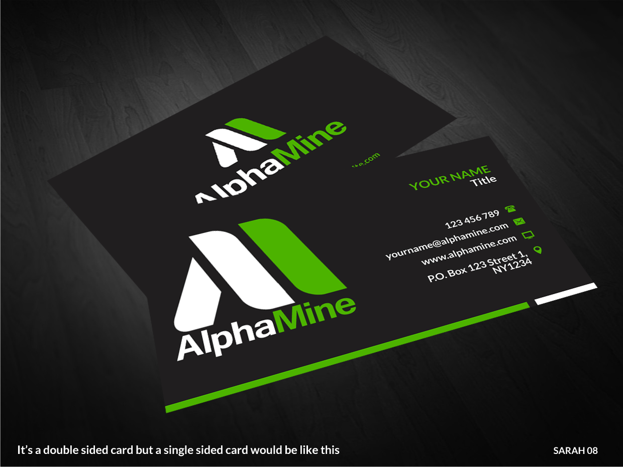Business Card Design by Sarah Haroon for this project | Design #3099276