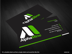 Business Card Design by Sarah Haroon for this project | Design: #3099276