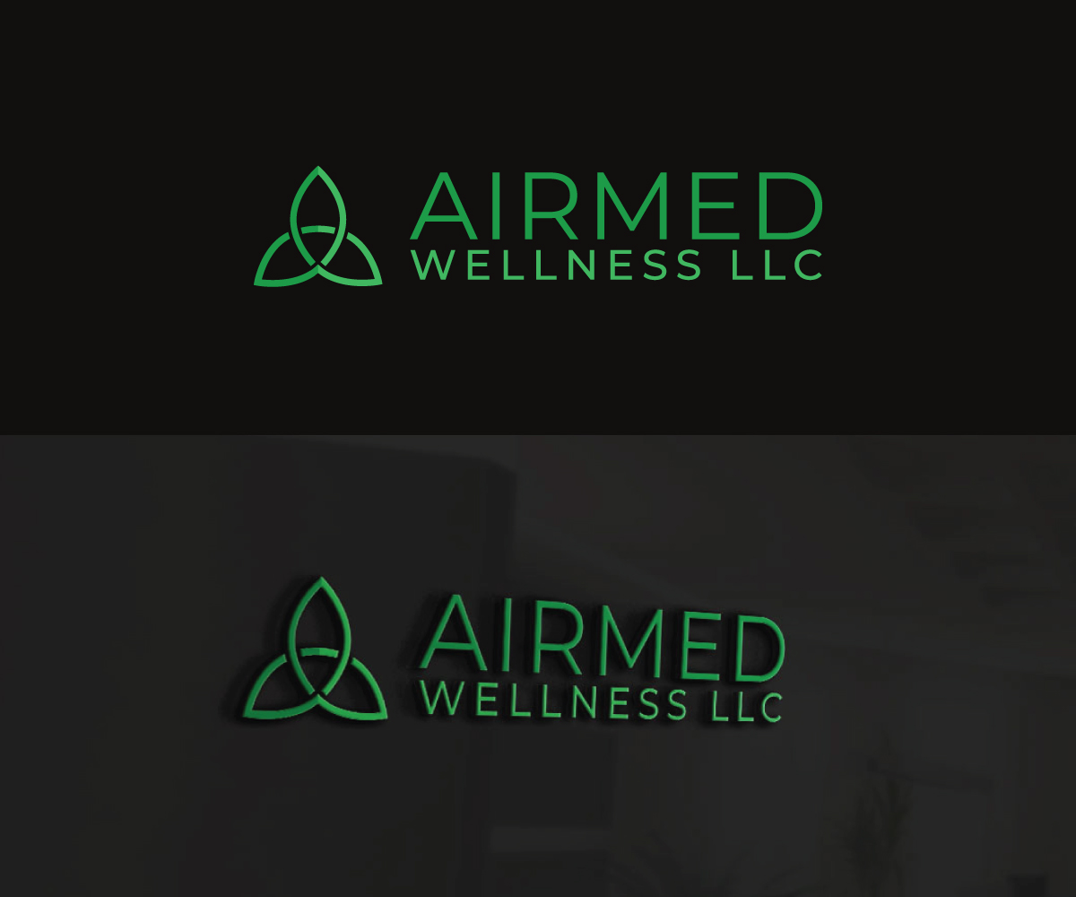 Logo Design by Adi Graphics for Airmed Wellness, LLC | Design #32062137