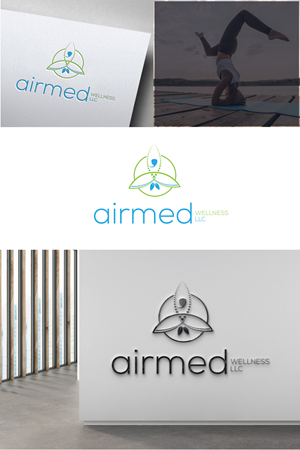 Logo Design by Om Namah Shivay for Airmed Wellness, LLC | Design: #32067292