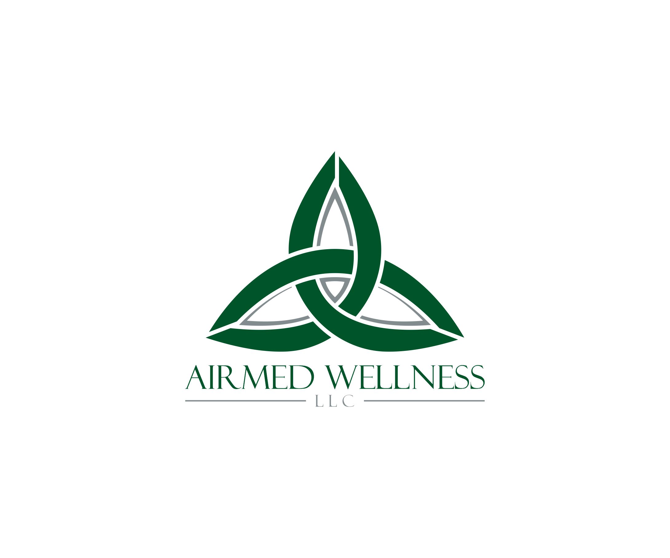 Logo Design by alkaline for Airmed Wellness, LLC | Design #32064056
