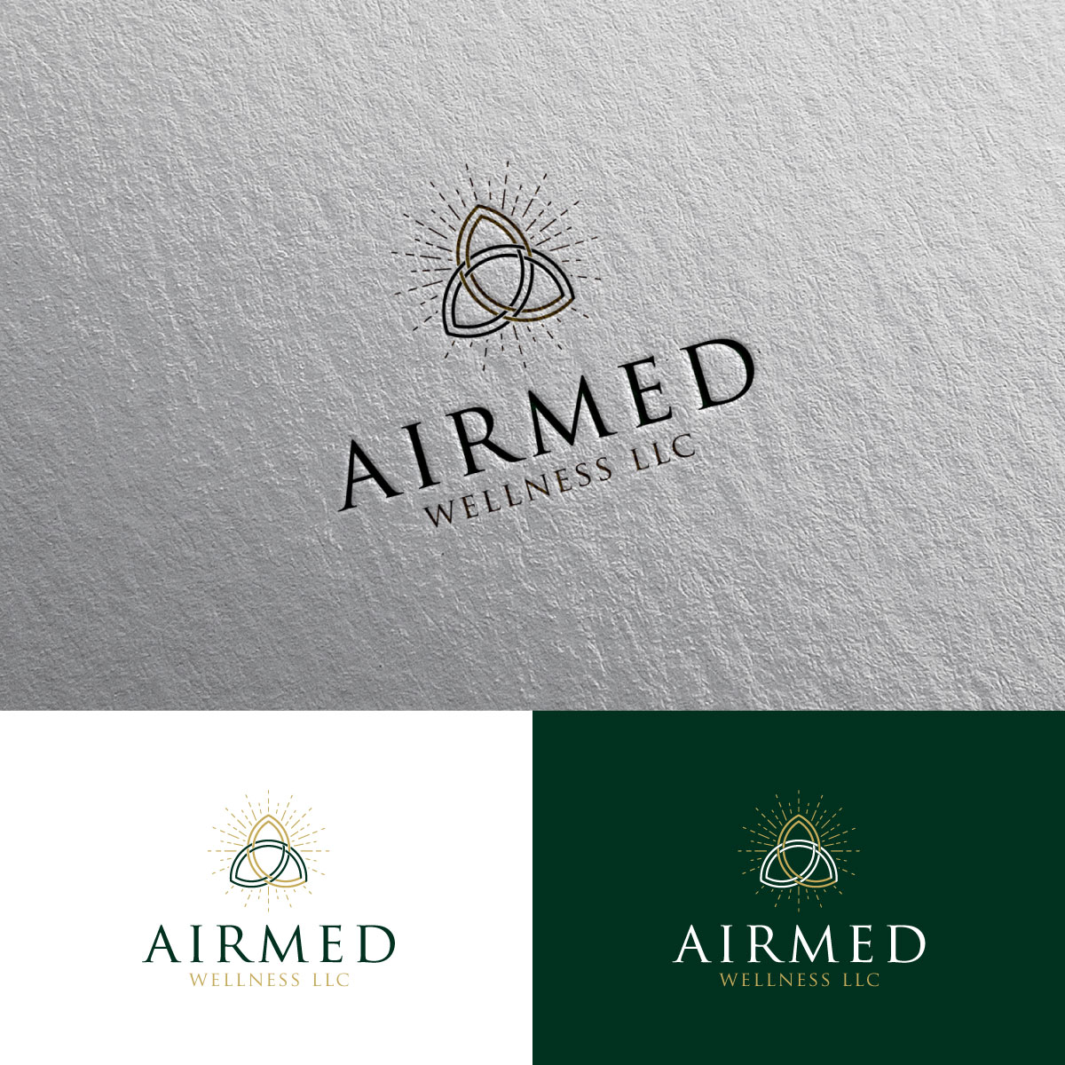 Logo Design by chris Ray for Airmed Wellness, LLC | Design #32064123
