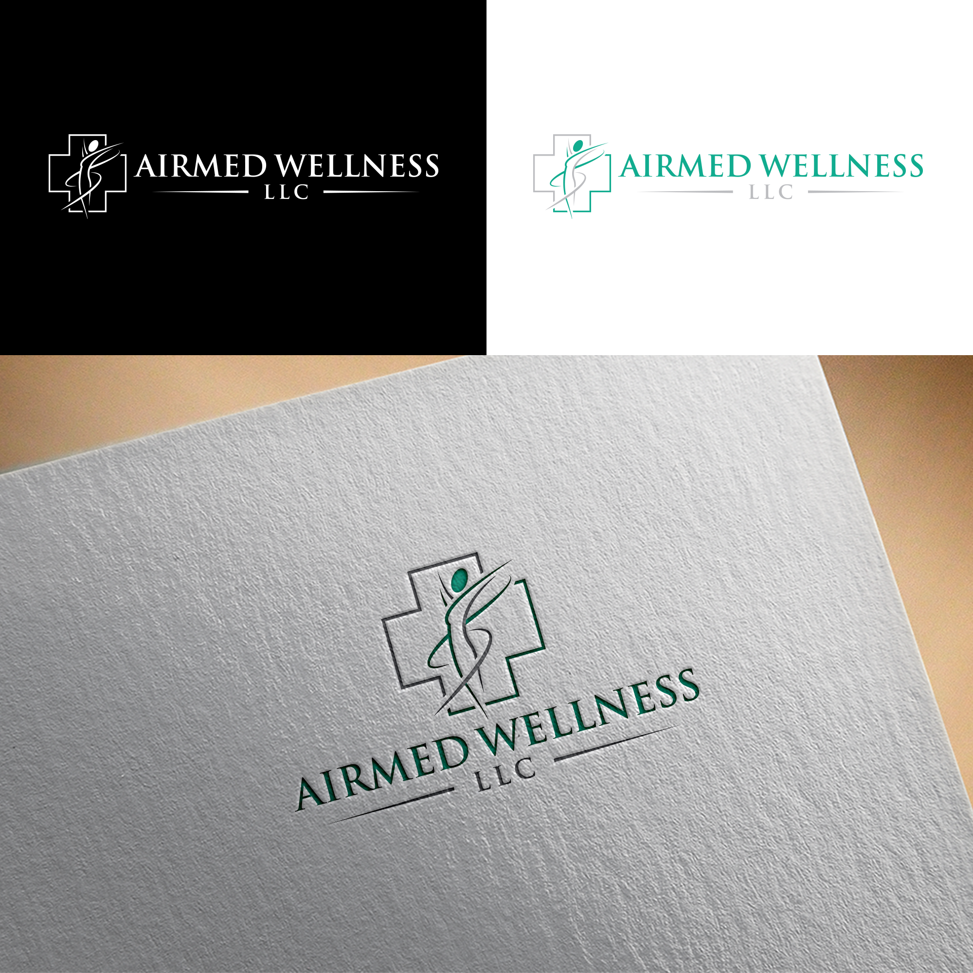 Logo-Design von RA-bica für Airmed Wellness, LLC | Design #32065642