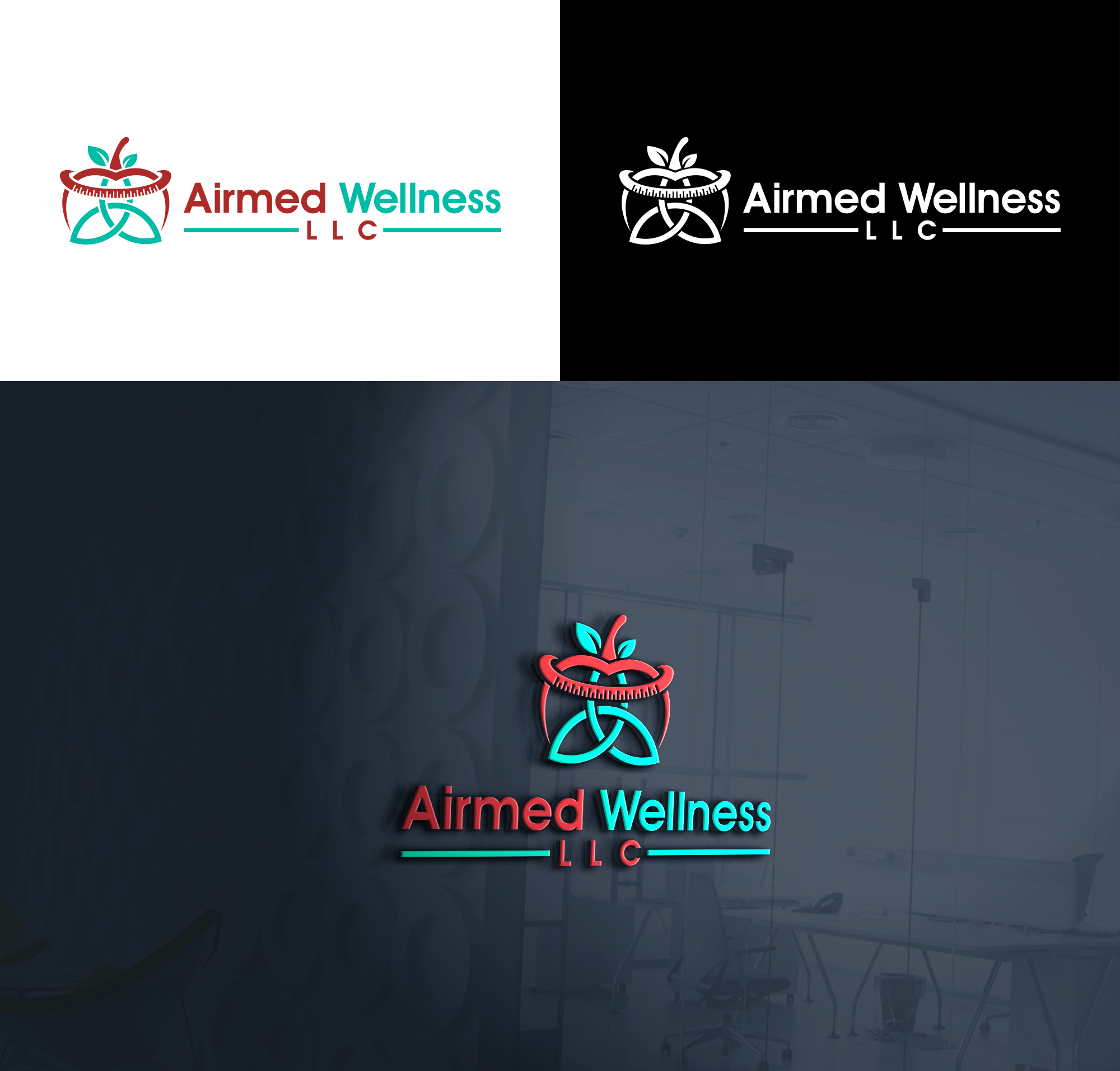 Logo-Design von RA-bica für Airmed Wellness, LLC | Design #32066017