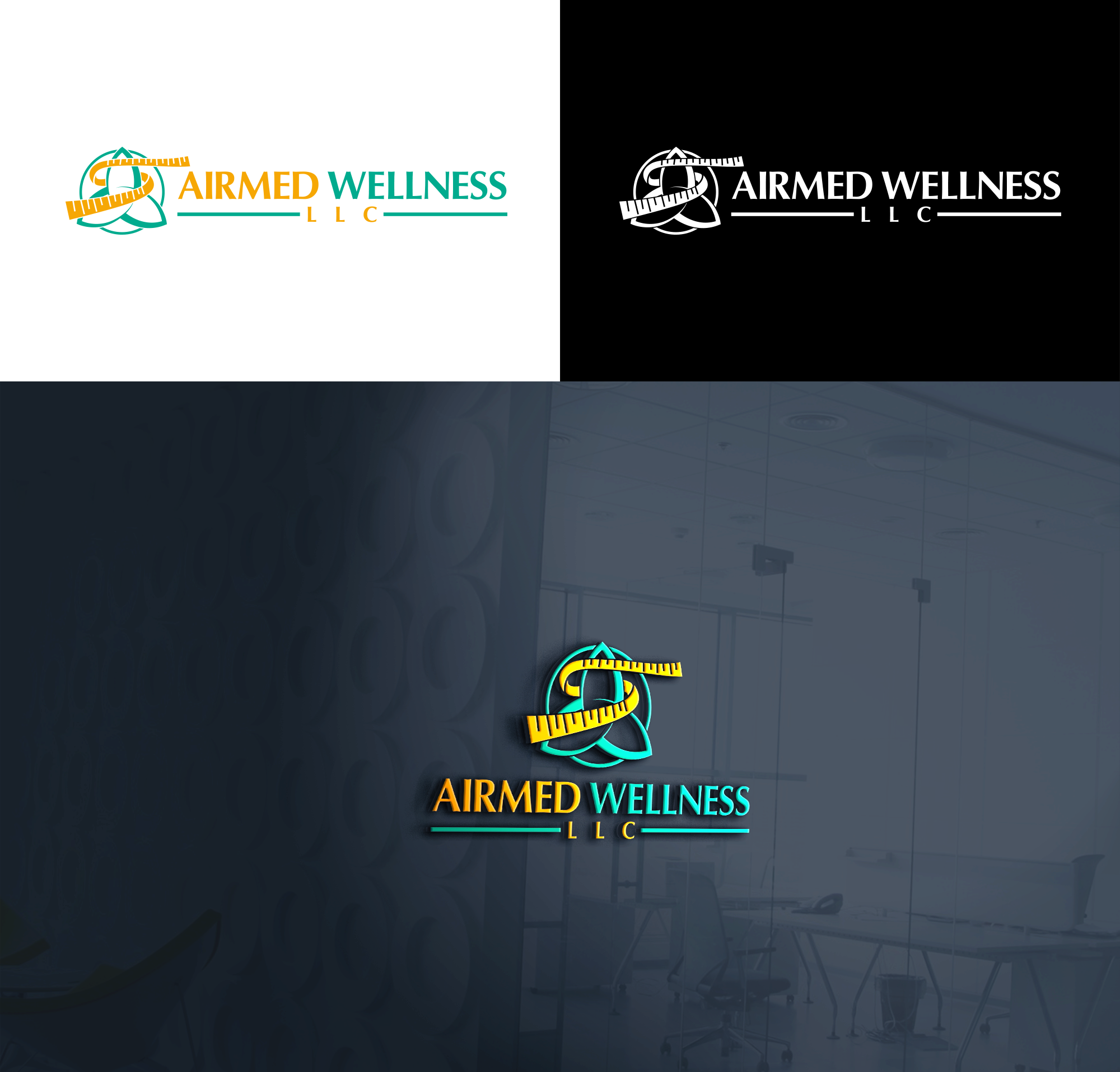 Logo-Design von RA-bica für Airmed Wellness, LLC | Design #32066018