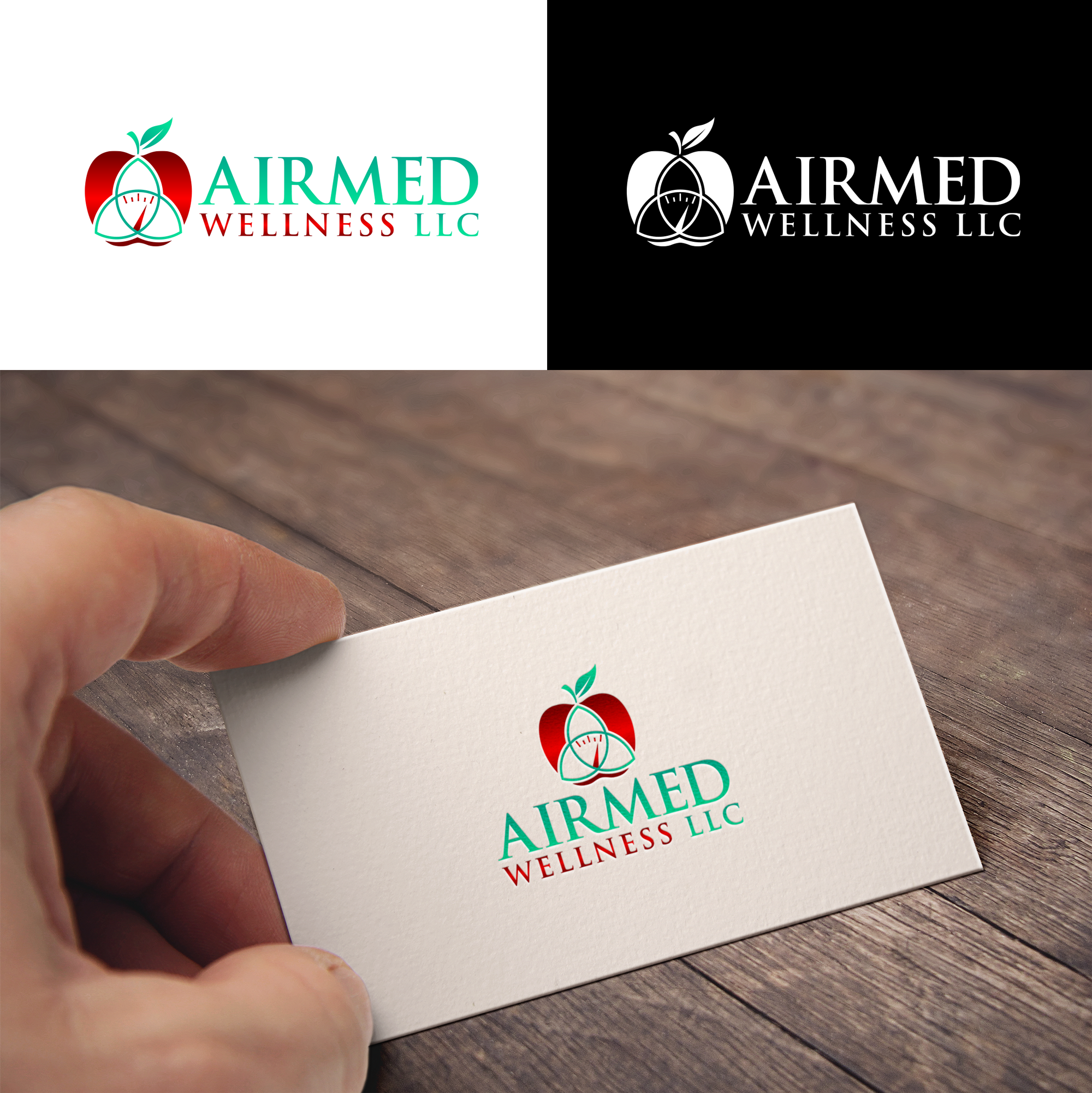 Logo-Design von RA-bica für Airmed Wellness, LLC | Design #32066020