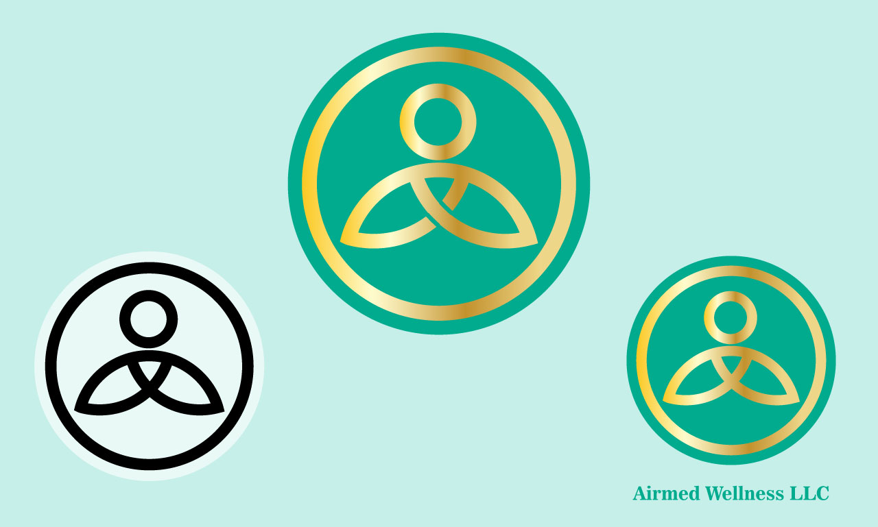 Logo Design by mmuhsan224 for Airmed Wellness, LLC | Design #32063543